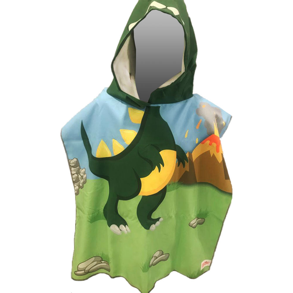 Poncho Personaje Microfibra Niños Triton
