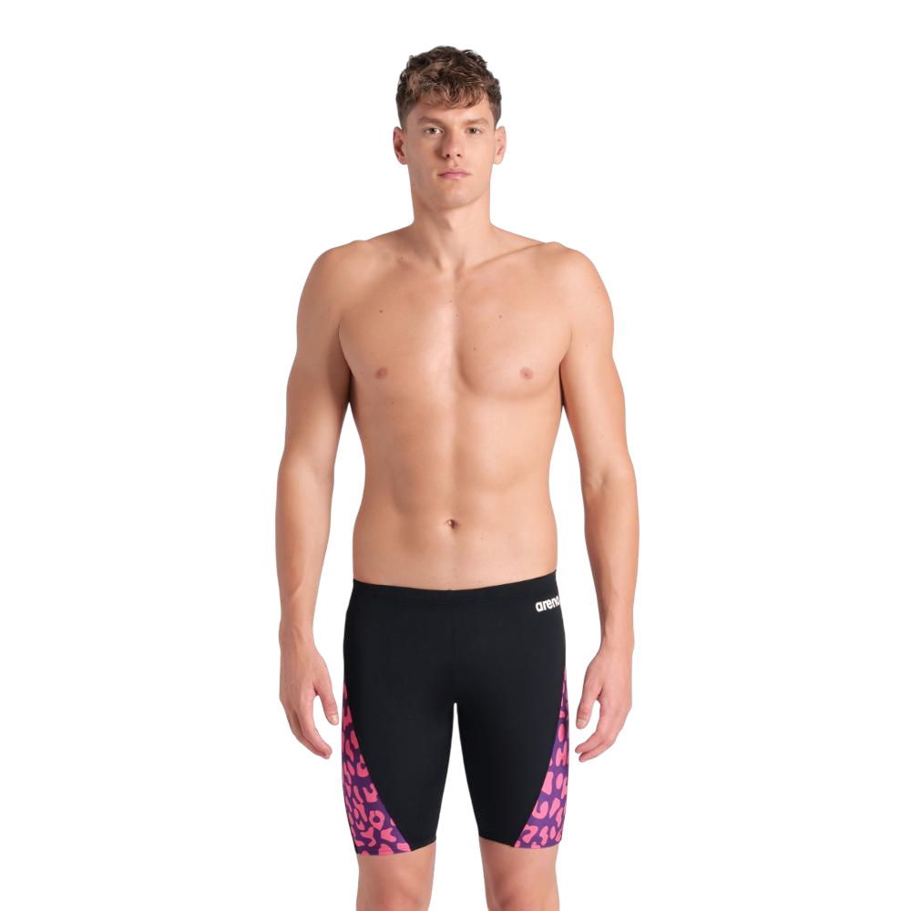 Traje de Baño Jammer Leopard Adulto Natación Entrenamiento Caballero Arena