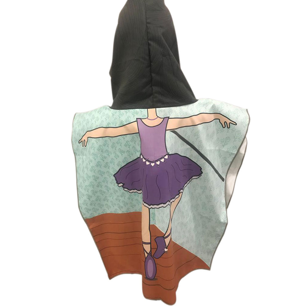 Poncho Personaje Microfibra Niños Triton