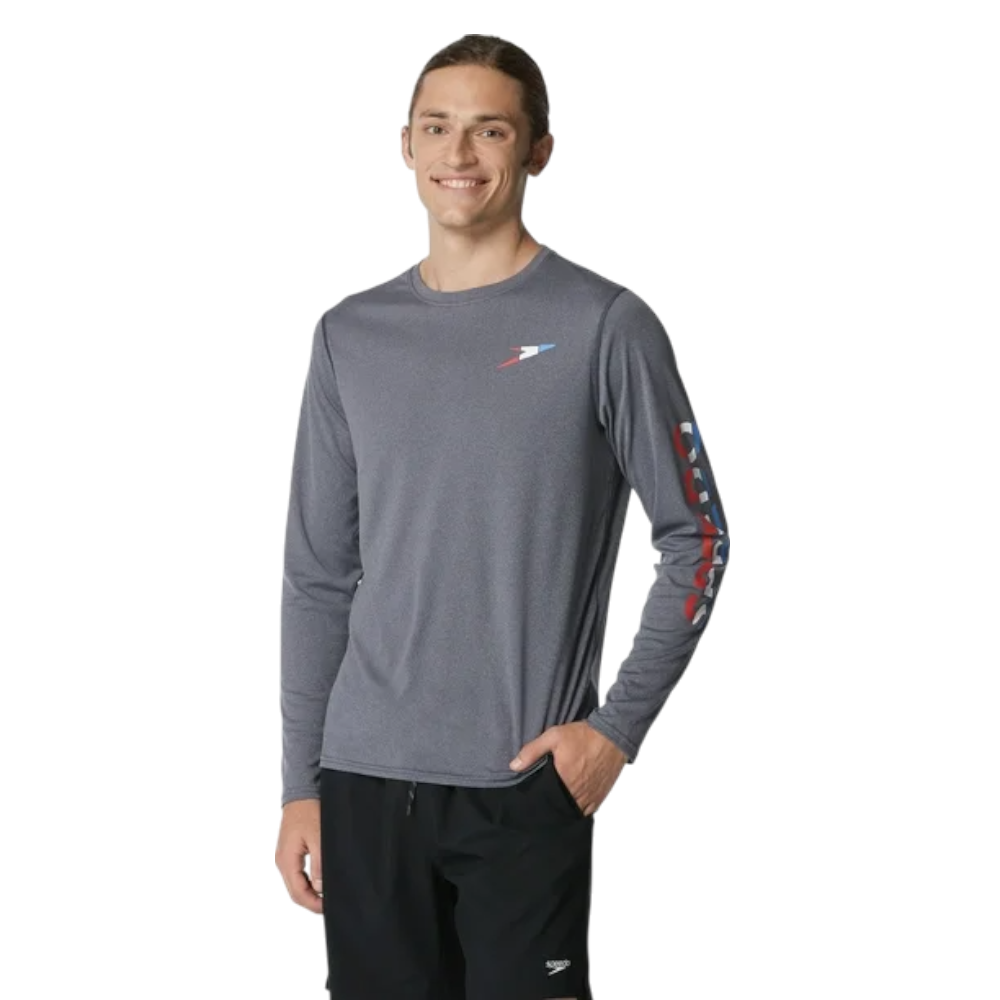 Playera Manga Larga Caballero Speedo