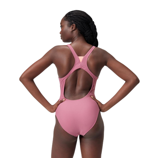 Traje de Baño Mujer Solid Highneck Speedo
