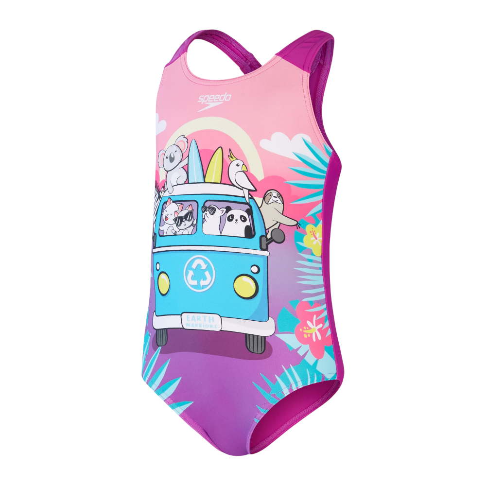 Traje De Baño Niña Print Zoo Speedo