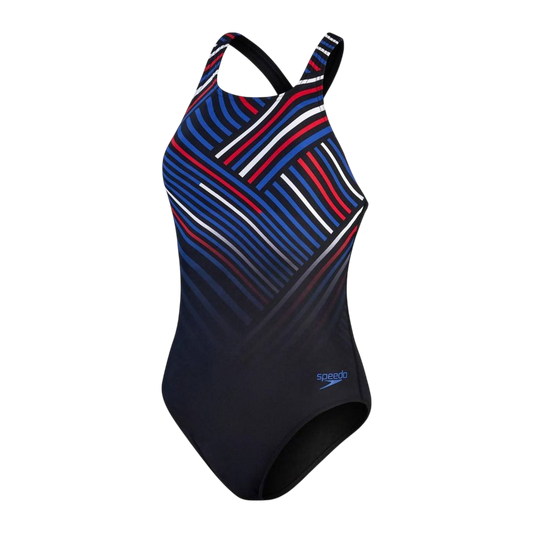 Traje De Baño Dama Digital Print Speedo