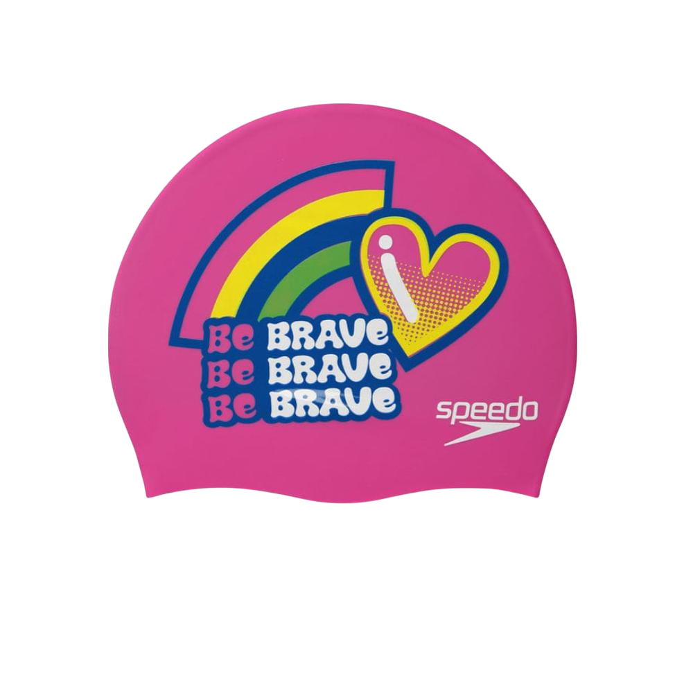 Gorra Silicon Slogan Print Jr. Speedo
