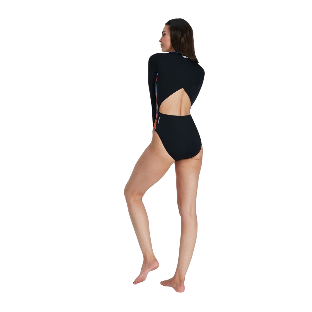 Traje De Baño Dama Long Sleeve Paddle Speedo