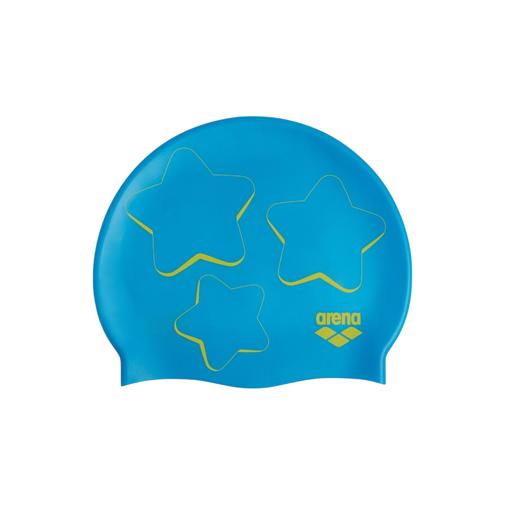 Gorra Natación Print Infantil Entrenamiento Arena