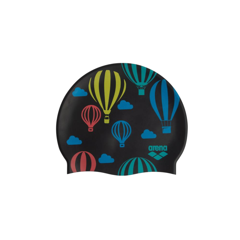 Gorra Natación Print Infantil Entrenamiento Arena