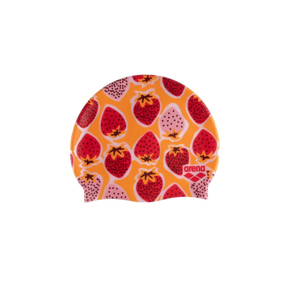 Gorra Natación Print Infantil Entrenamiento Arena
