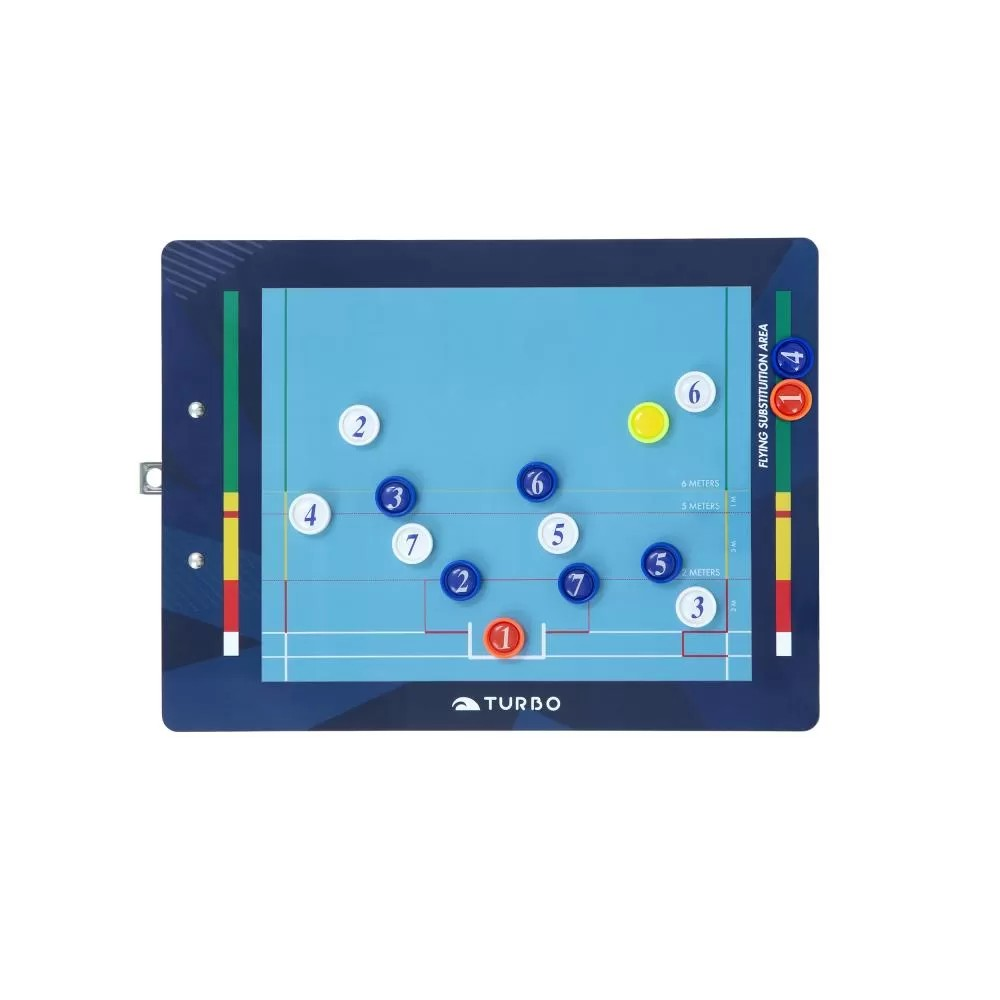 Pizarra Táctica Magnética Waterpolo (20 x 35 cm) Turbo
