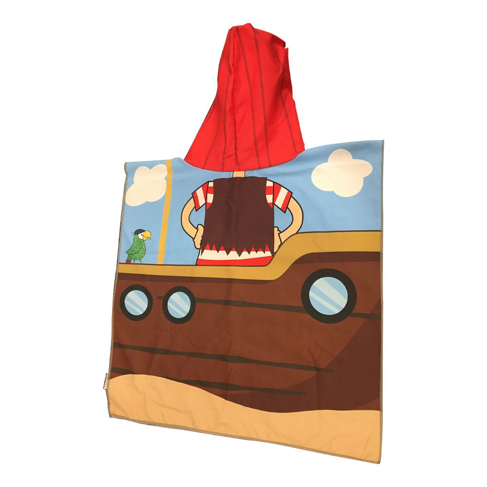 Poncho Personaje Microfibra Niños Triton