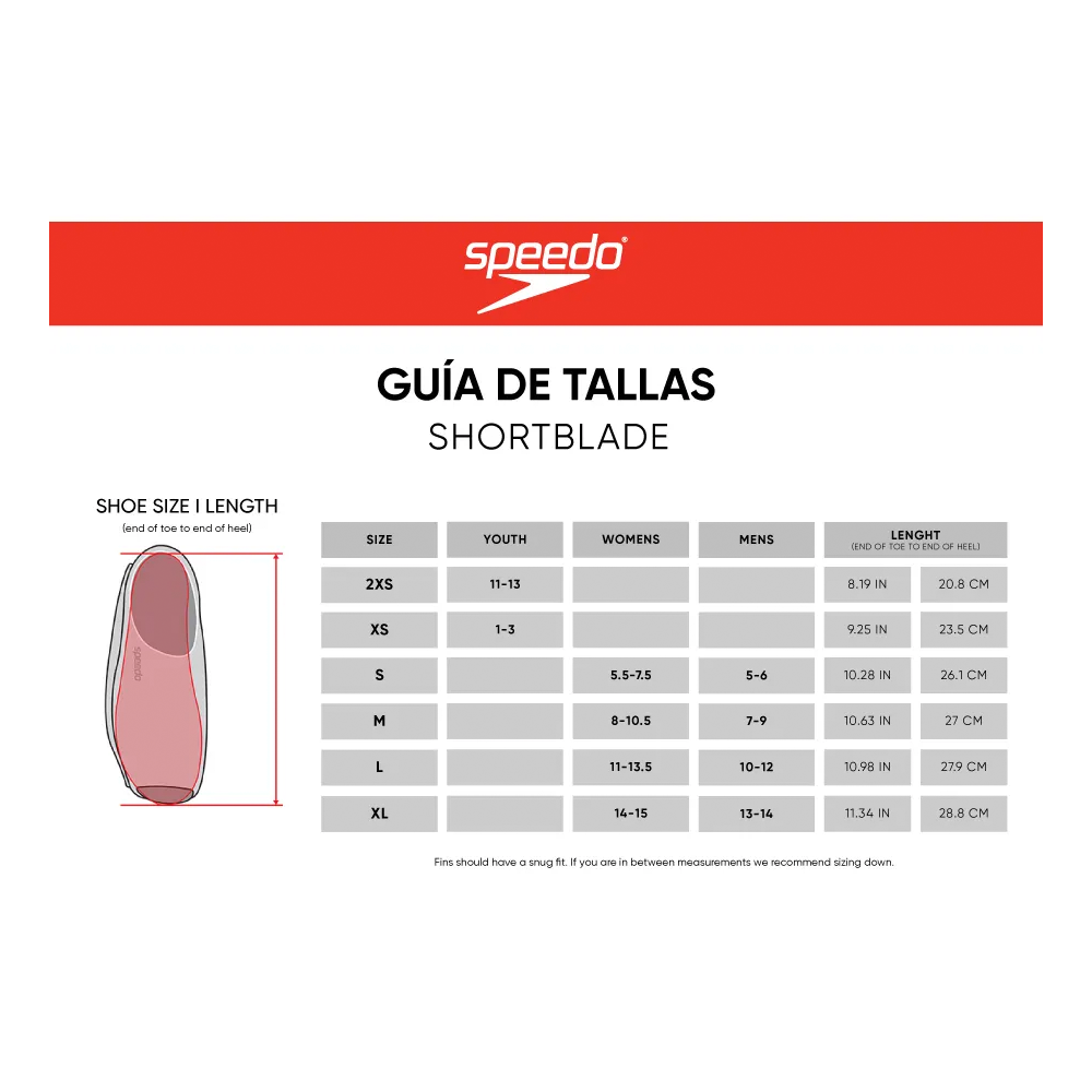 Aleta Medium Blade Unisex Adulto Speedo
