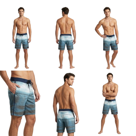 Short De Playa Caballero Marca Movi