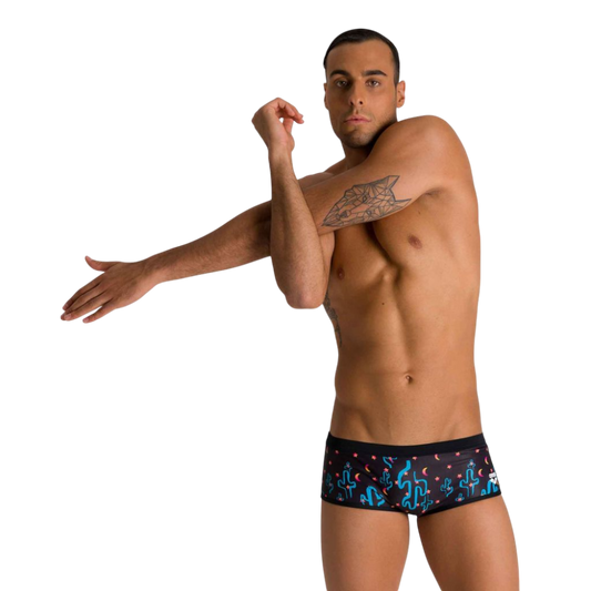 Traje De Baño Caballero Brief Doble Vista Arena