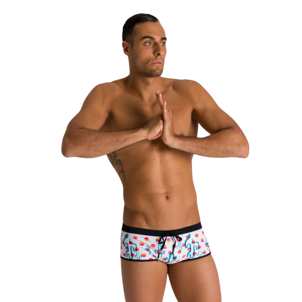 Traje De Baño Caballero Brief Doble Vista Arena