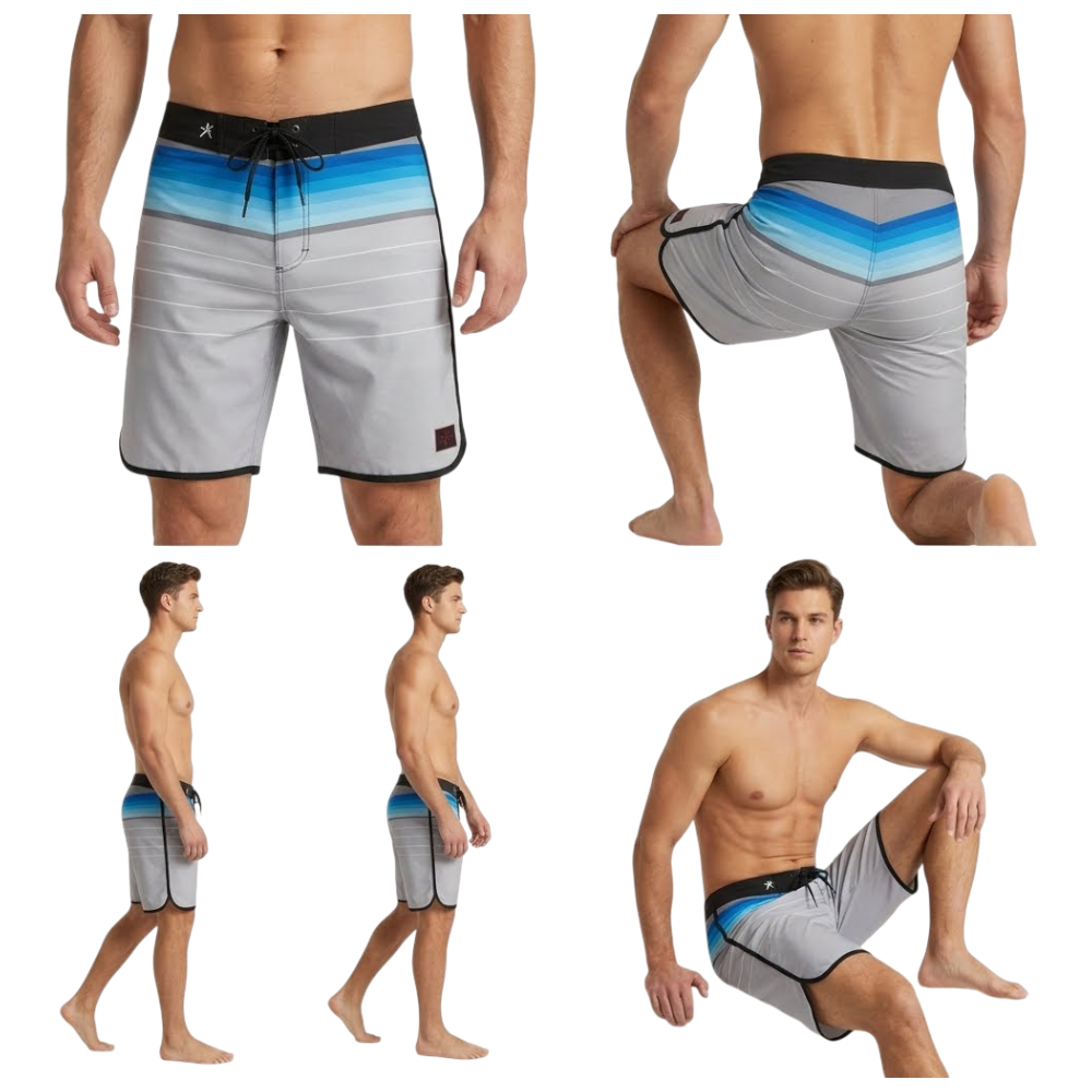 Short De Playa Caballero Marca Movi