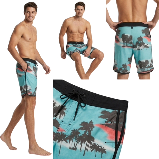 Short De Playa Caballero Marca Movi