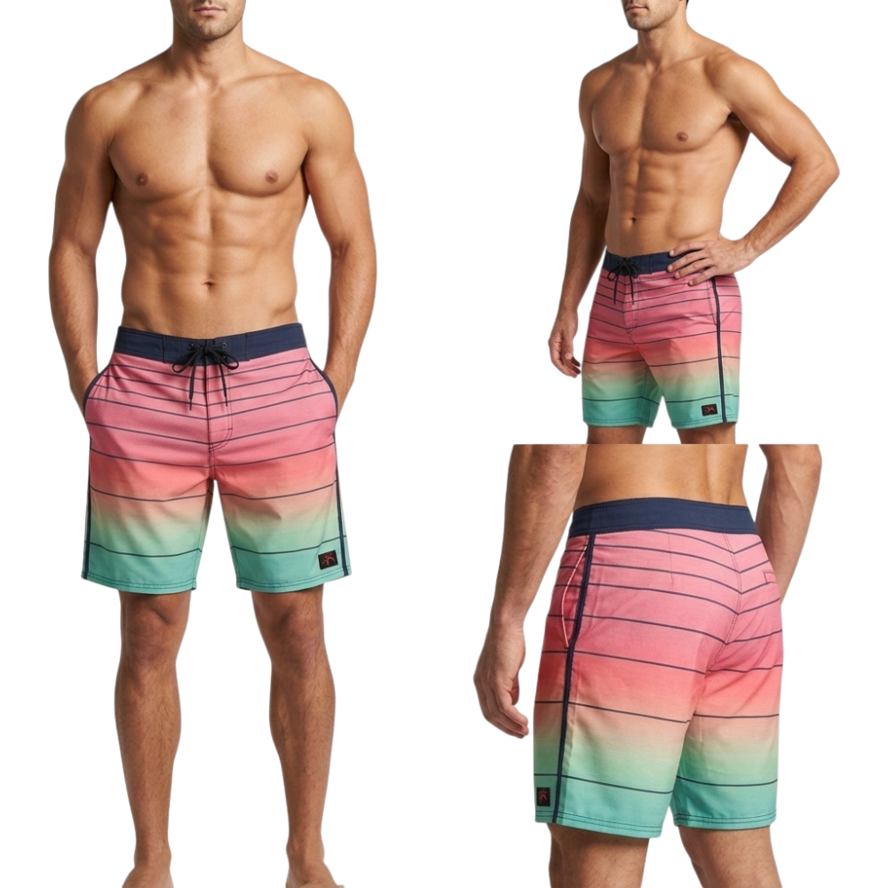 Short De Playa Caballero Marca Movi