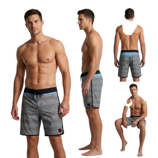 Short De Playa Caballero Marca Movi