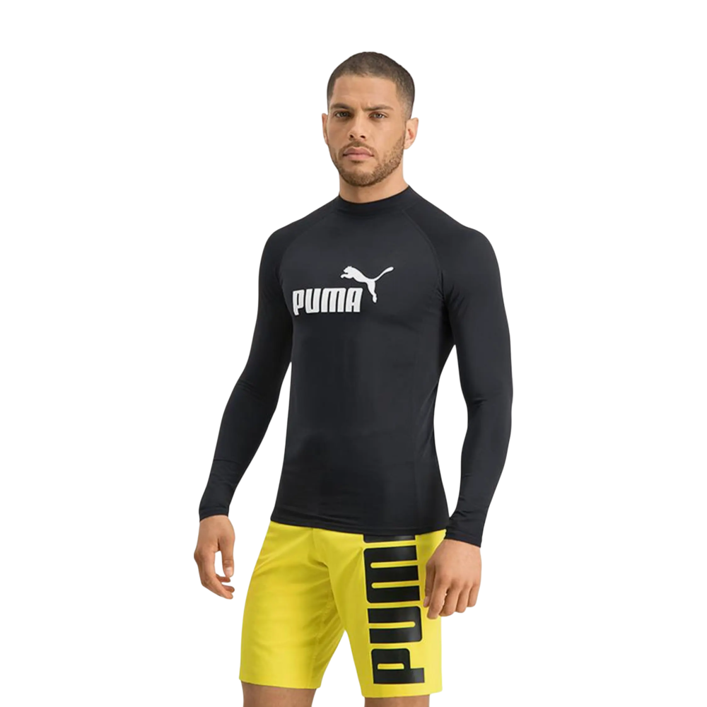 Playera Rashguard Manga Larga Caballero Puma