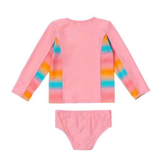 Set de Playera Manga Larga y Bikini Para Niña Speedo