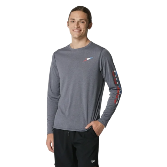 Playera Manga Larga Caballero Speedo