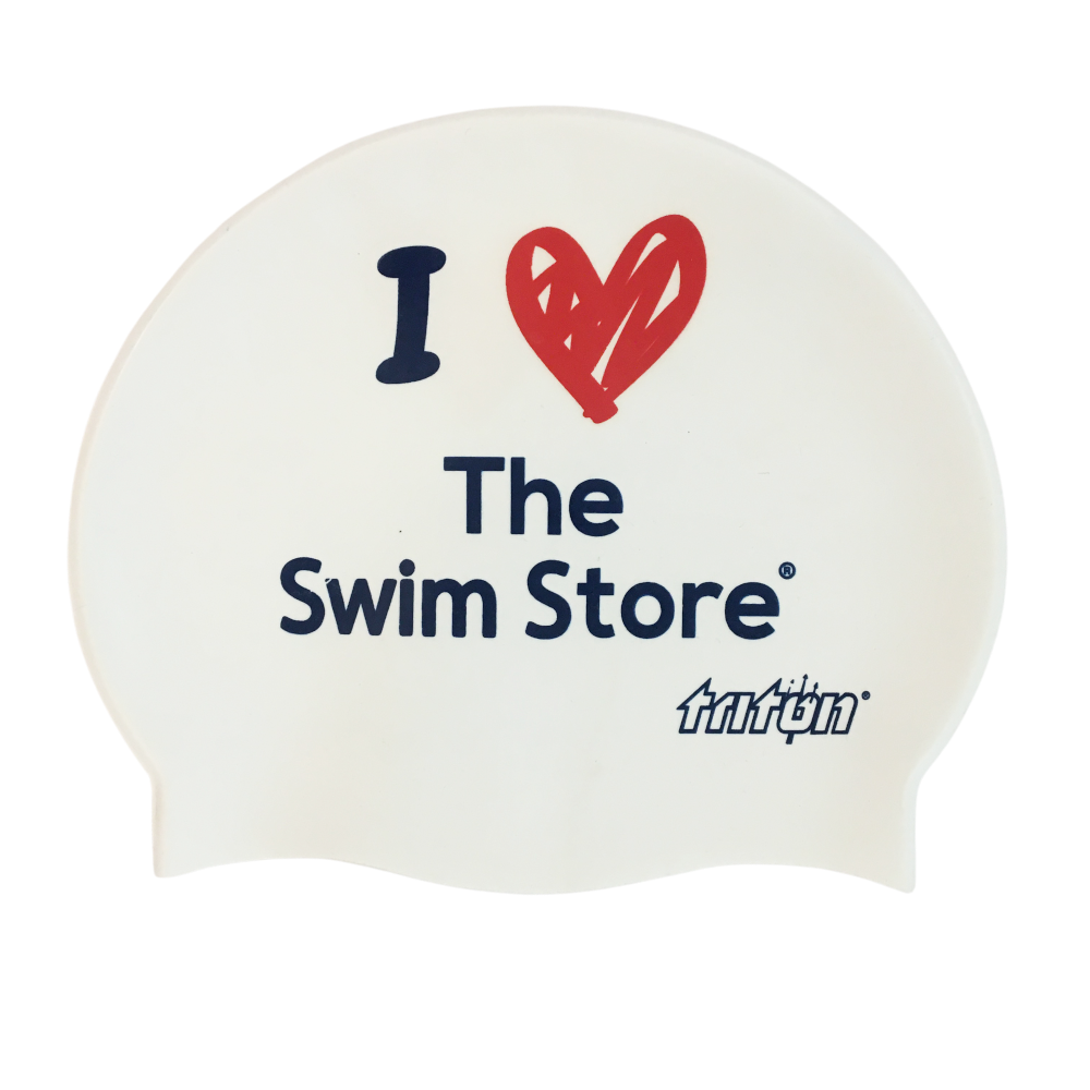 Gorra Silicon I Love Swim Store Tritón