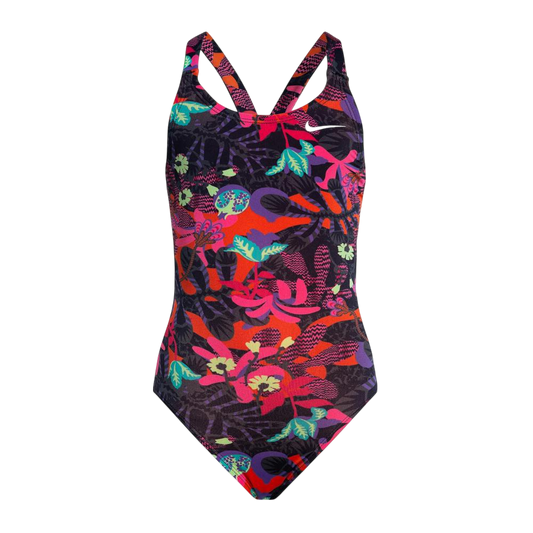 Traje De Baño Estampado Niña Nike