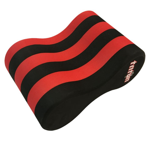 Pull Buoy Bicolor Negro/Rojo Triton