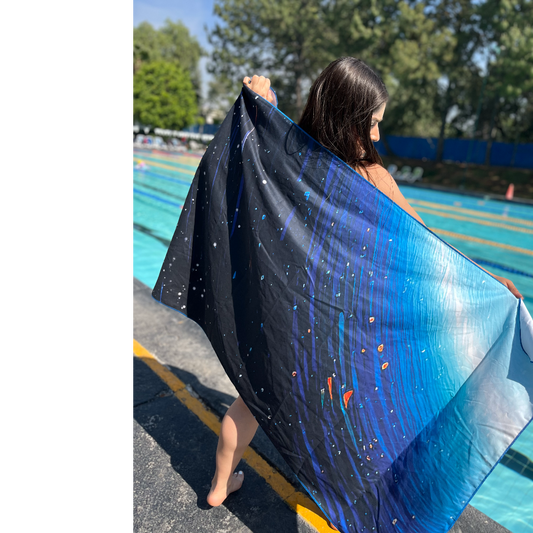 Toalla Estampada Corporal Galaxia Yper