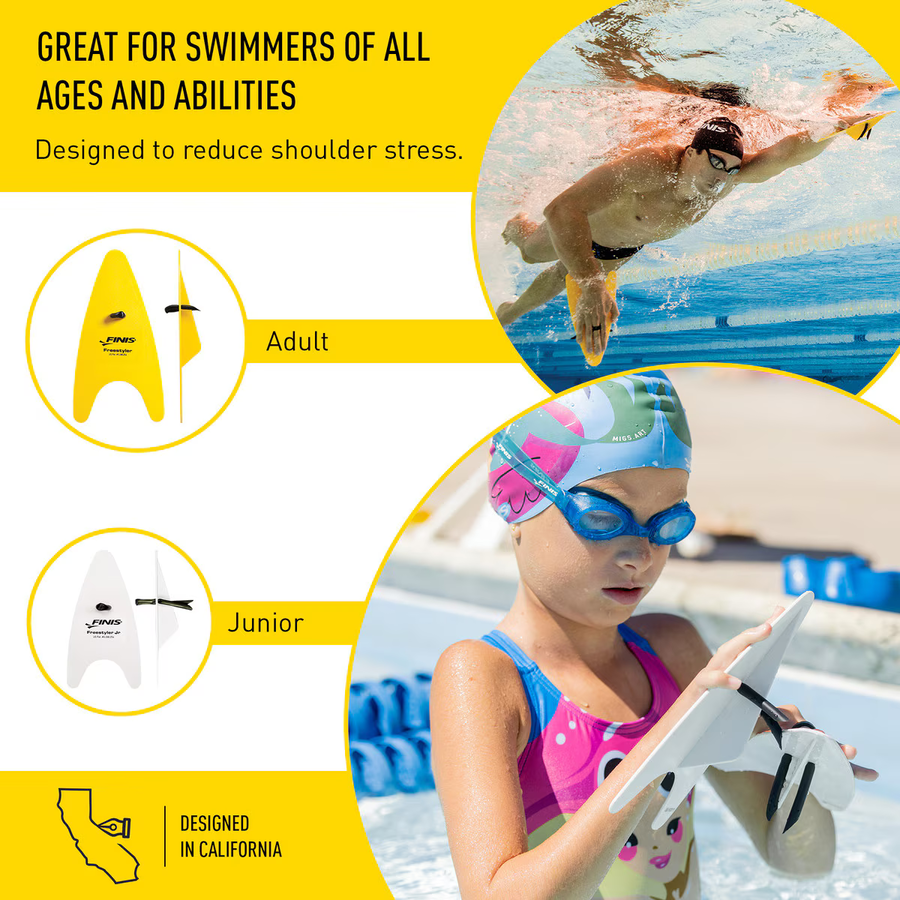 Paleta Freestyle Paddles Adulto y Jr. Finis